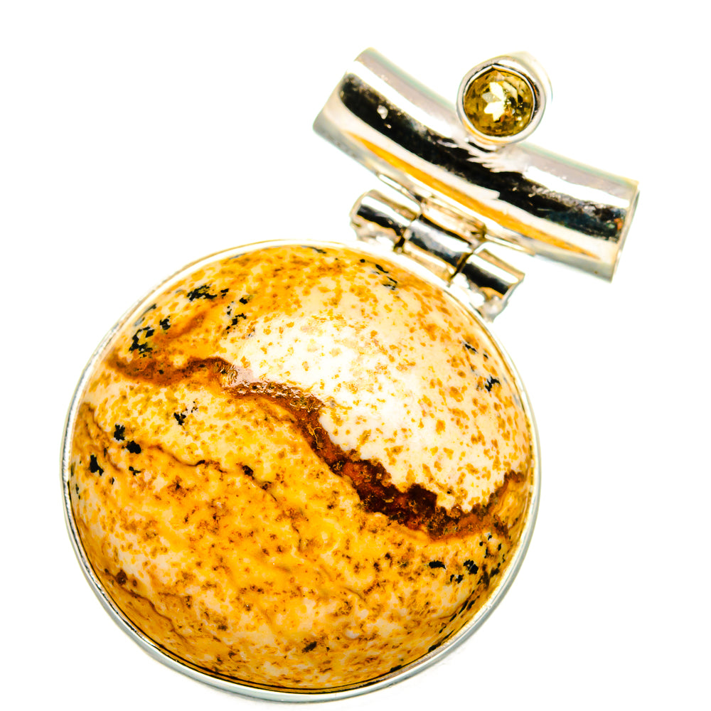 Picture Jasper Pendants handcrafted by Ana Silver Co - PD15059