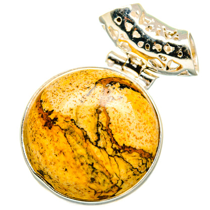 Picture Jasper Pendants handcrafted by Ana Silver Co - PD15060