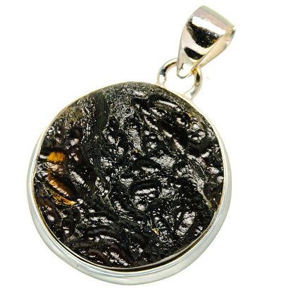 Tektite Pendants handcrafted by Ana Silver Co - PD15066