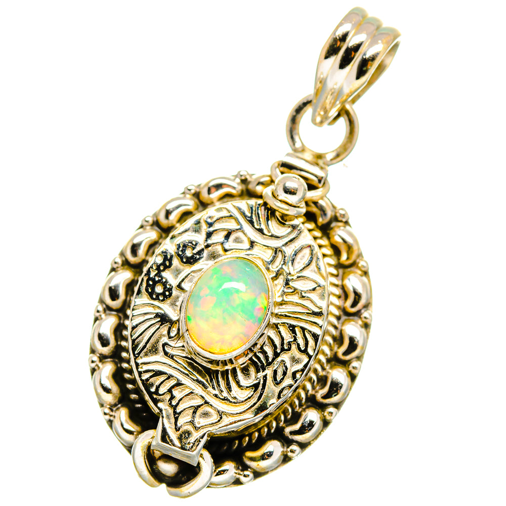Ethiopian Opal Pendants handcrafted by Ana Silver Co - PD15082