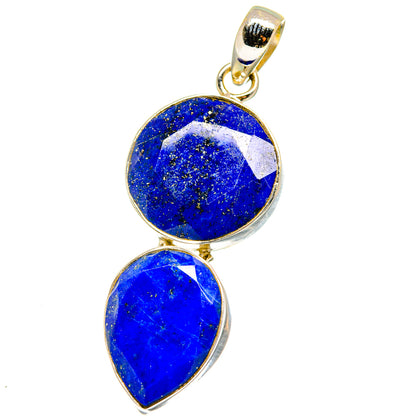 Lapis Lazuli Pendants handcrafted by Ana Silver Co - PD15106