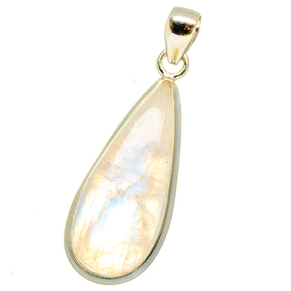 Rainbow Moonstone Pendants handcrafted by Ana Silver Co - PD15119