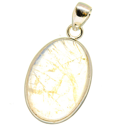 Rainbow Moonstone Pendants handcrafted by Ana Silver Co - PD15134