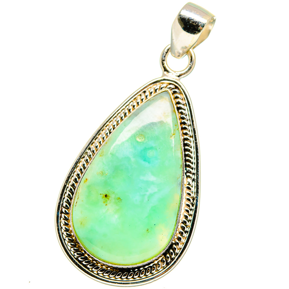 Peruvian Opal Pendants handcrafted by Ana Silver Co - PD15136