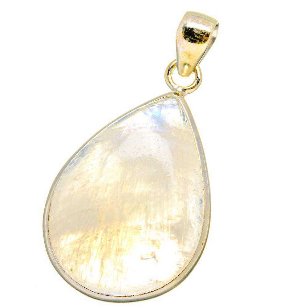 Rainbow Moonstone Pendants handcrafted by Ana Silver Co - PD15152
