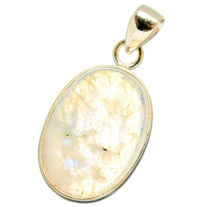 Rainbow Moonstone Pendants handcrafted by Ana Silver Co - PD15158