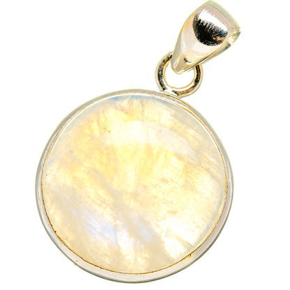 Rainbow Moonstone Pendants handcrafted by Ana Silver Co - PD15162