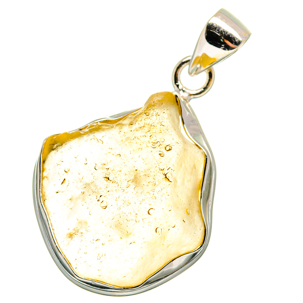 Libyan Glass Pendants handcrafted by Ana Silver Co - PD15166 - Photo 2