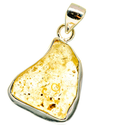 Libyan Glass Pendants handcrafted by Ana Silver Co - PD15168 - Photo 2