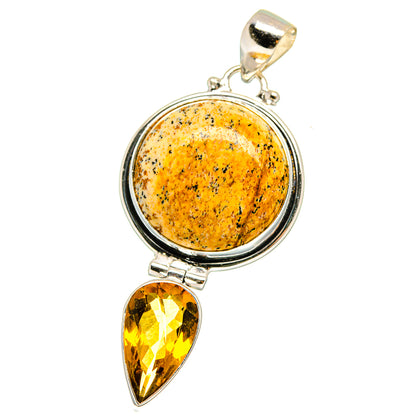 Picture Jasper Pendants handcrafted by Ana Silver Co - PD15178