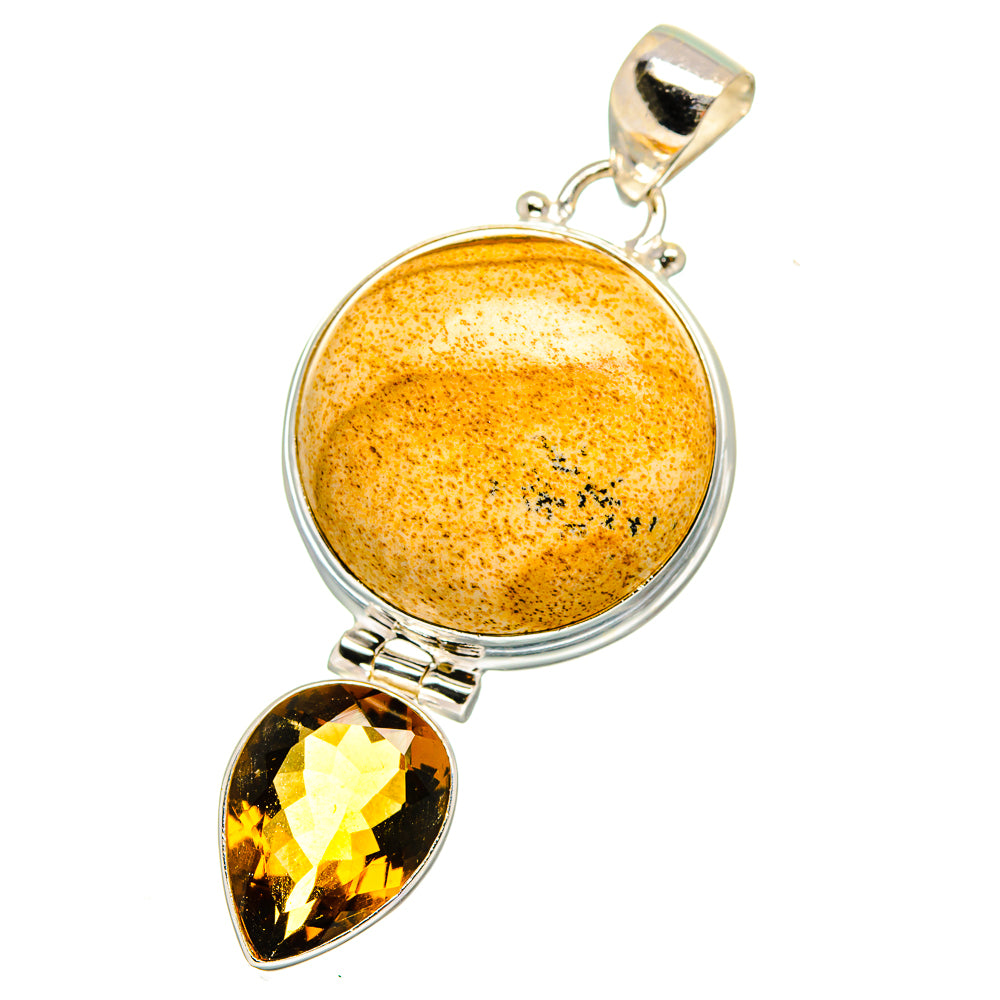 Picture Jasper Pendants handcrafted by Ana Silver Co - PD15180 - Photo 2