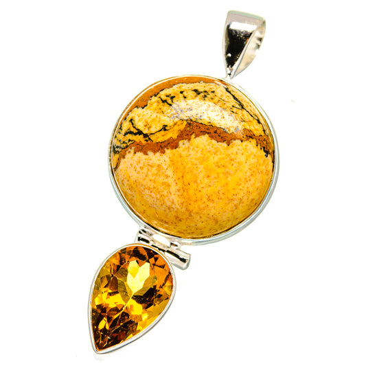 Picture Jasper Pendants handcrafted by Ana Silver Co - PD15181