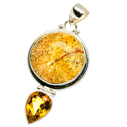 Picture Jasper Pendants handcrafted by Ana Silver Co - PD15183 - Photo 2