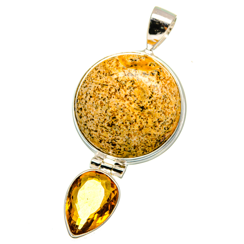 Picture Jasper Pendants handcrafted by Ana Silver Co - PD15185 - Photo 2
