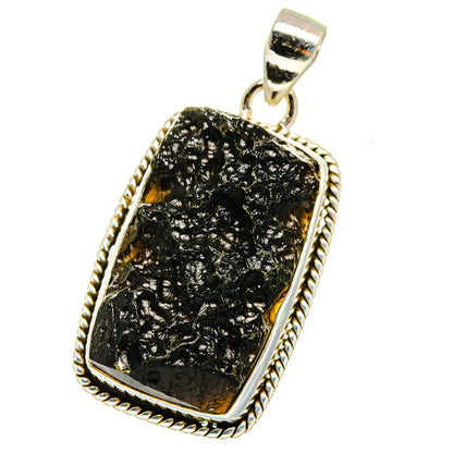Tektite Pendants handcrafted by Ana Silver Co - PD15196 - Photo 2
