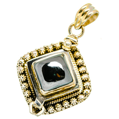 Hematite Pendants handcrafted by Ana Silver Co - PD15216