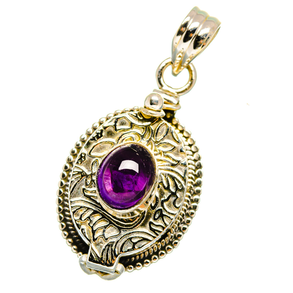 Amethyst Pendants handcrafted by Ana Silver Co - PD15217