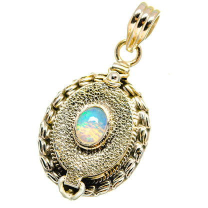 Ethiopian Opal Pendants handcrafted by Ana Silver Co - PD15220