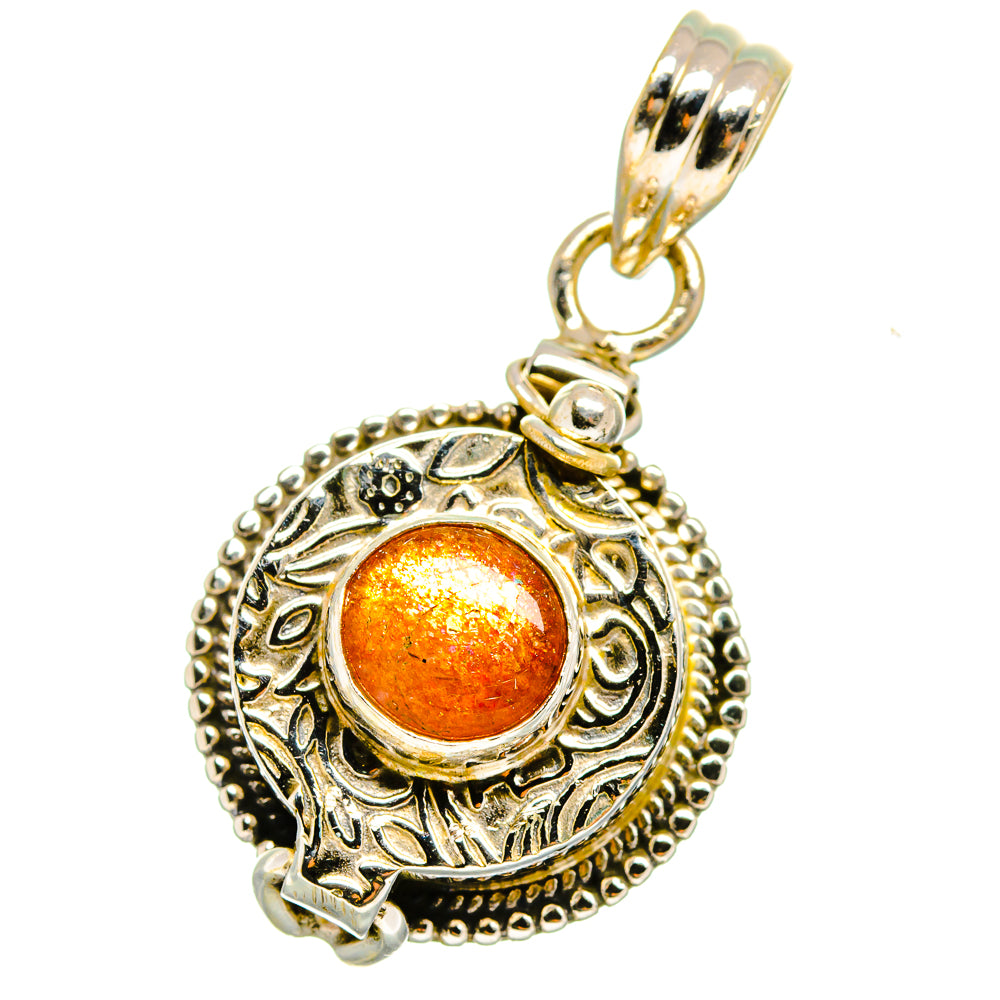 Sunstone Pendants handcrafted by Ana Silver Co - PD15222