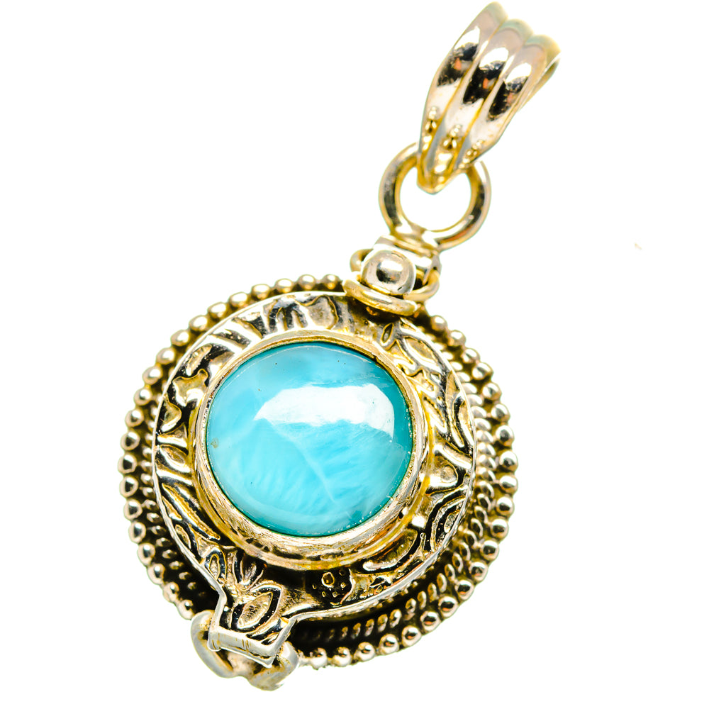 Larimar Pendants handcrafted by Ana Silver Co - PD15226