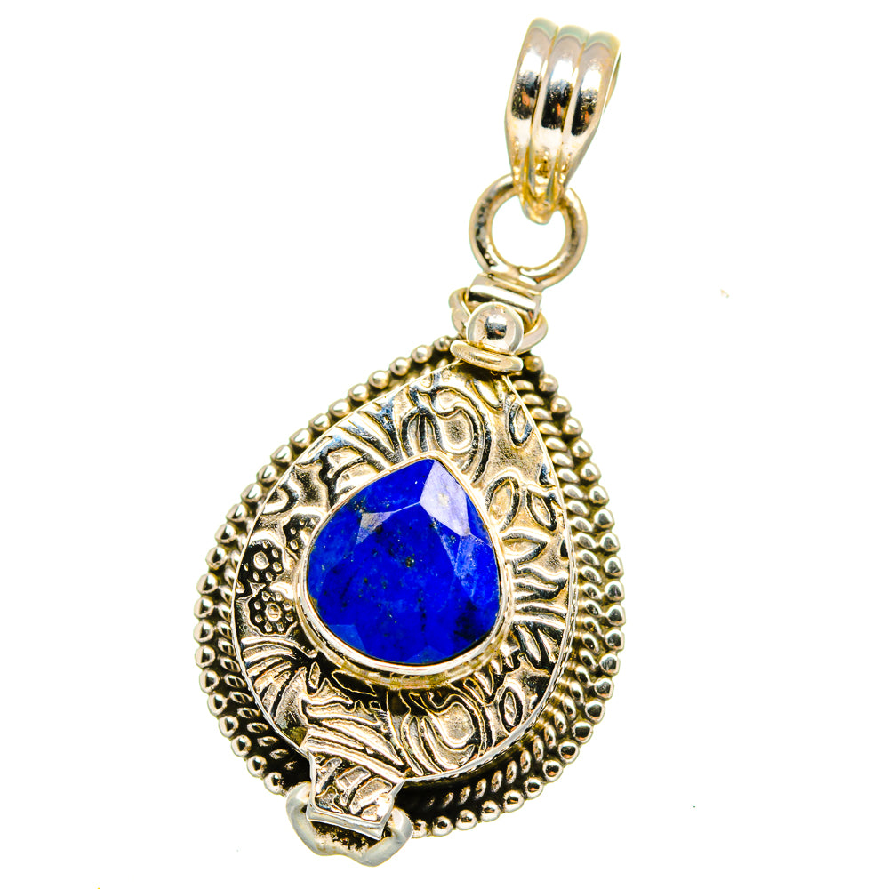 Lapis Lazuli Pendants handcrafted by Ana Silver Co - PD15229