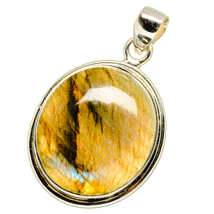 Labradorite Pendants handcrafted by Ana Silver Co - PD15281