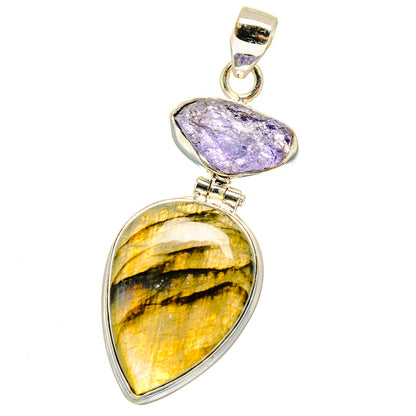 Labradorite Pendants handcrafted by Ana Silver Co - PD15282