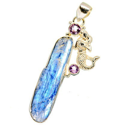 Kyanite Pendants handcrafted by Ana Silver Co - PD15285