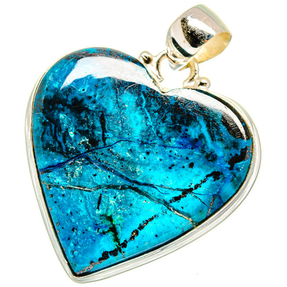 Chrysocolla Pendants handcrafted by Ana Silver Co - PD15287