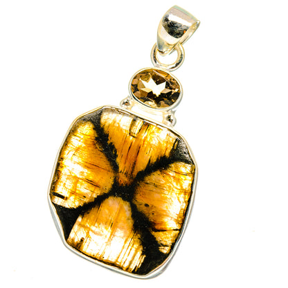 Chiastolite Pendants handcrafted by Ana Silver Co - PD15302