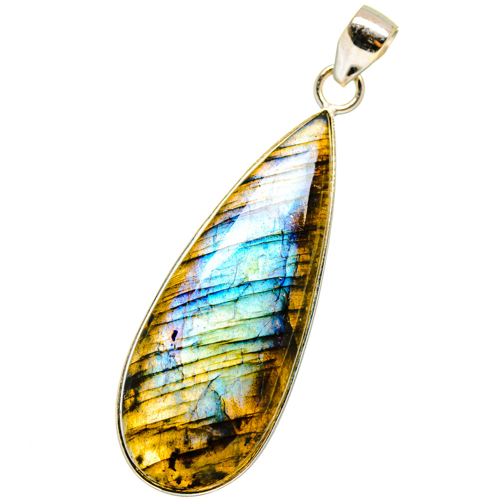 Labradorite Pendants handcrafted by Ana Silver Co - PD15318