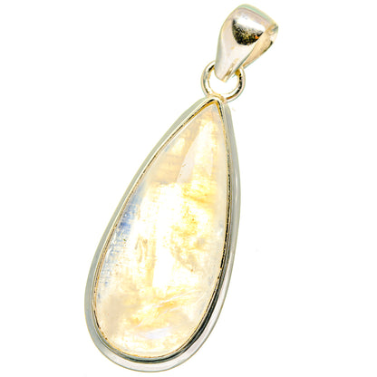 Rainbow Moonstone Pendants handcrafted by Ana Silver Co - PD15321