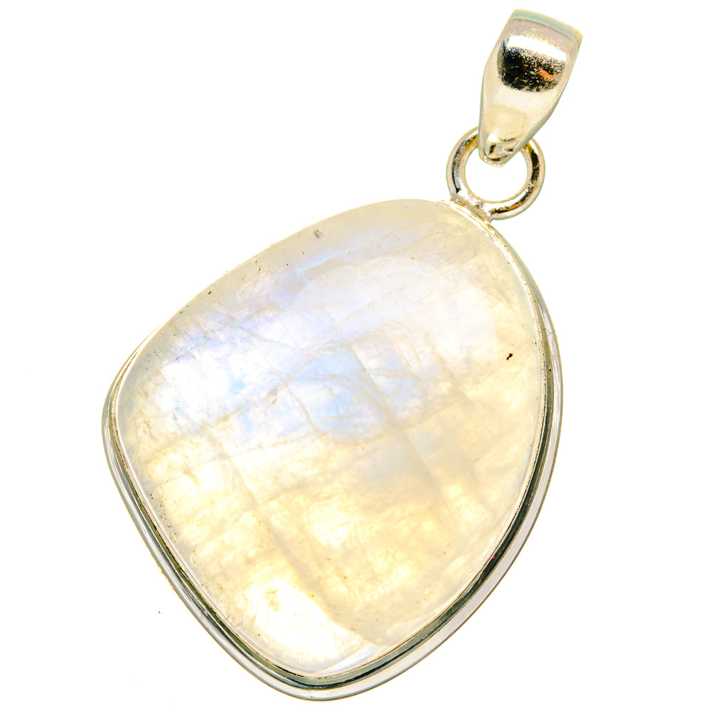 Rainbow Moonstone Pendants handcrafted by Ana Silver Co - PD15325