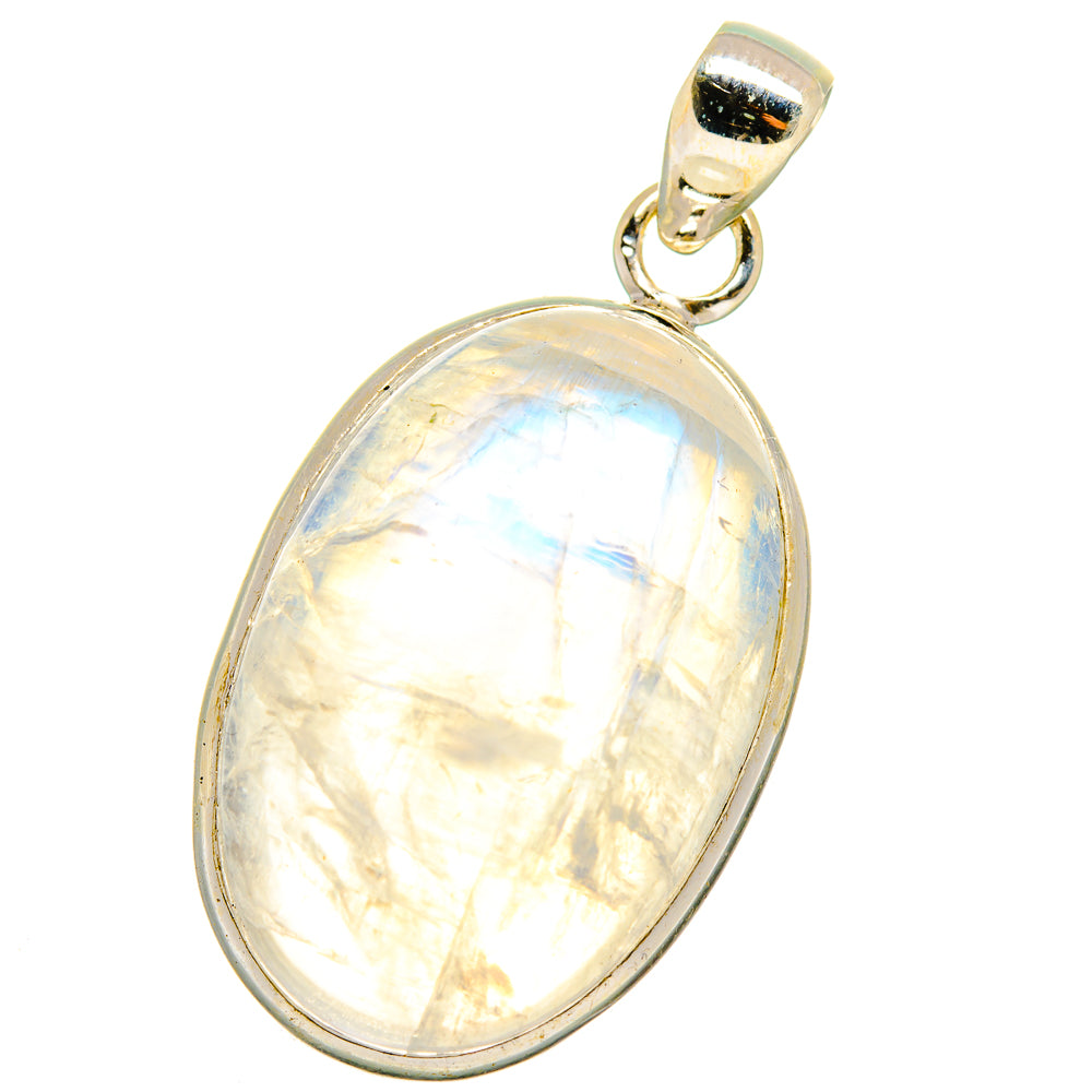 Rainbow Moonstone Pendants handcrafted by Ana Silver Co - PD15329