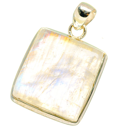 Rainbow Moonstone Pendants handcrafted by Ana Silver Co - PD15333