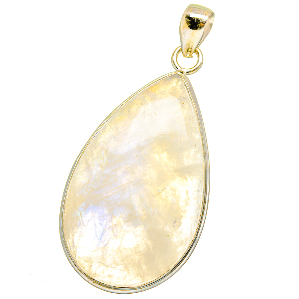 Rainbow Moonstone Pendants handcrafted by Ana Silver Co - PD15335