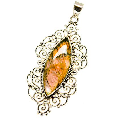 Labradorite Pendants handcrafted by Ana Silver Co - PD15363