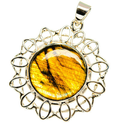 Labradorite Pendants handcrafted by Ana Silver Co - PD15368