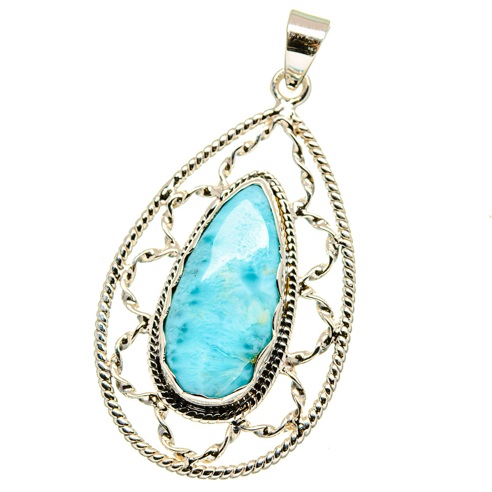 Larimar Pendants handcrafted by Ana Silver Co - PD15374