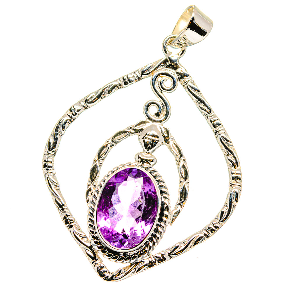Amethyst Pendants handcrafted by Ana Silver Co - PD15377