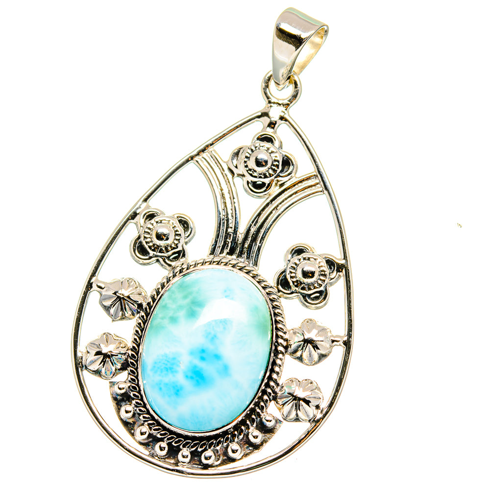 Larimar Pendants handcrafted by Ana Silver Co - PD15386