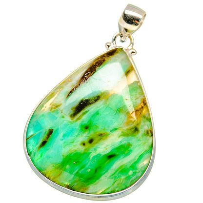 Peruvian Opal Pendants handcrafted by Ana Silver Co - PD15417