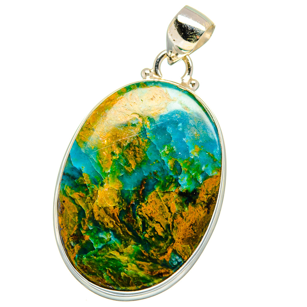 Peruvian Opal Pendants handcrafted by Ana Silver Co - PD15426