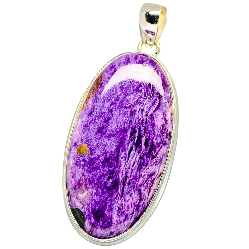 Charoite Pendants handcrafted by Ana Silver Co - PD15430