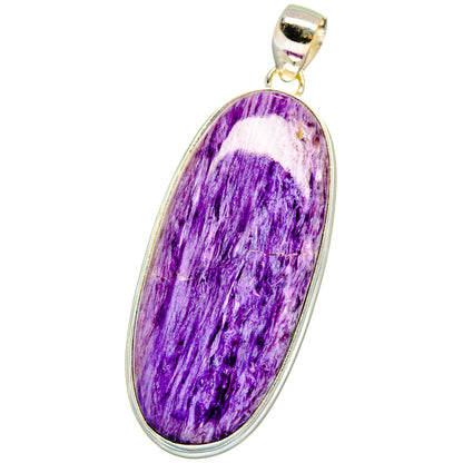 Charoite Pendants handcrafted by Ana Silver Co - PD15436