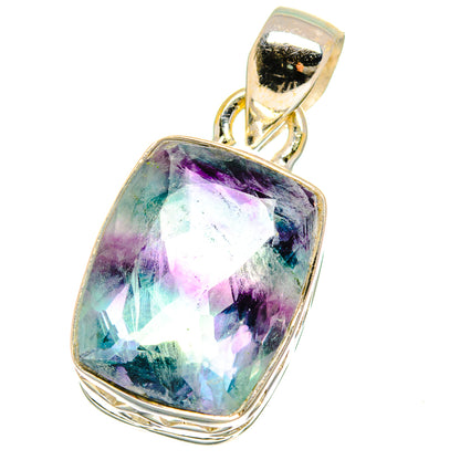 Fluorite Pendants handcrafted by Ana Silver Co - PD15444