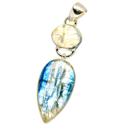 Kyanite Pendants handcrafted by Ana Silver Co - PD15449