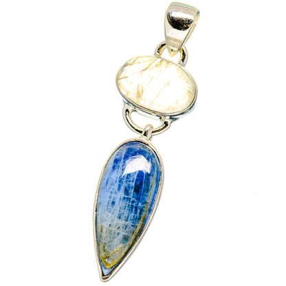 Kyanite Pendants handcrafted by Ana Silver Co - PD15452