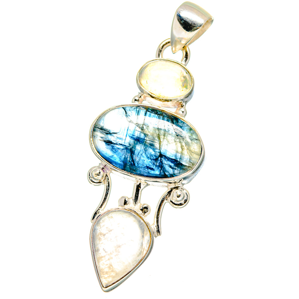 Kyanite Pendants handcrafted by Ana Silver Co - PD15455