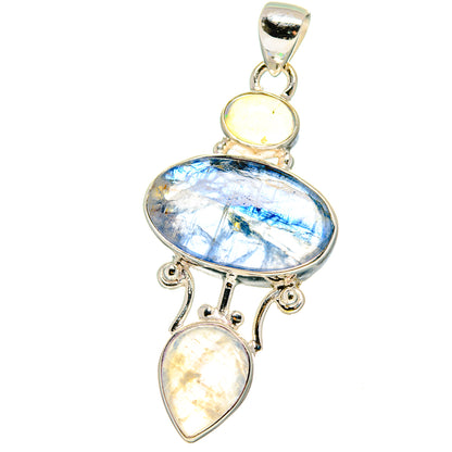 Kyanite Pendants handcrafted by Ana Silver Co - PD15458